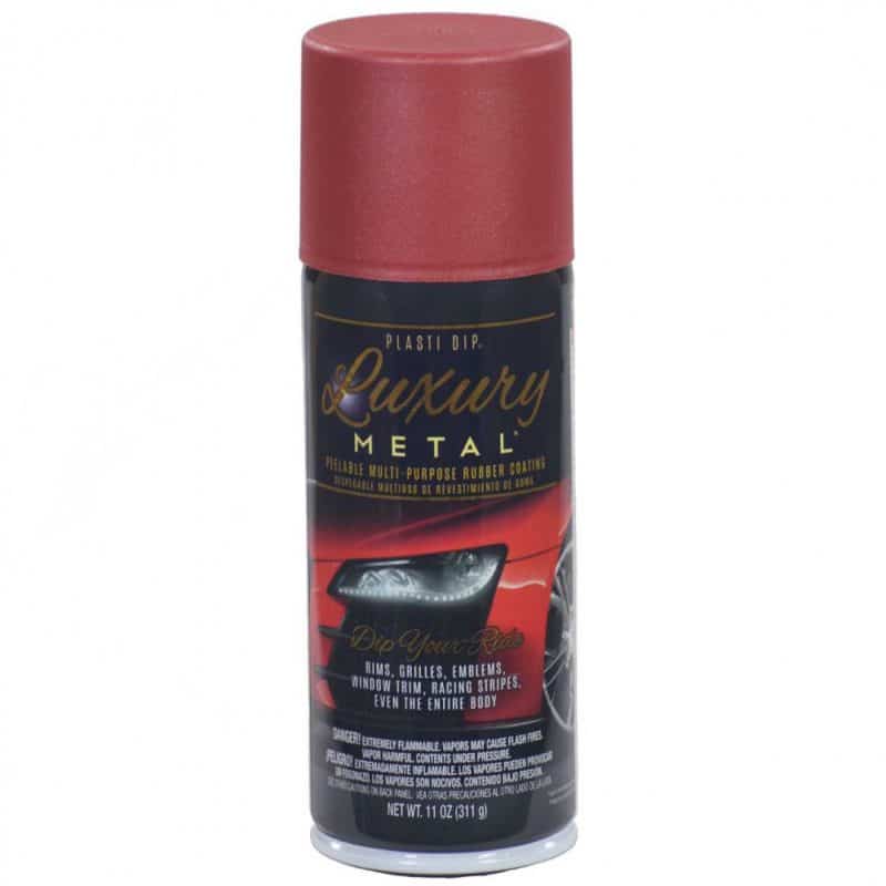 2-Pack Plasti Dip Luxury Metal, Volcano Red